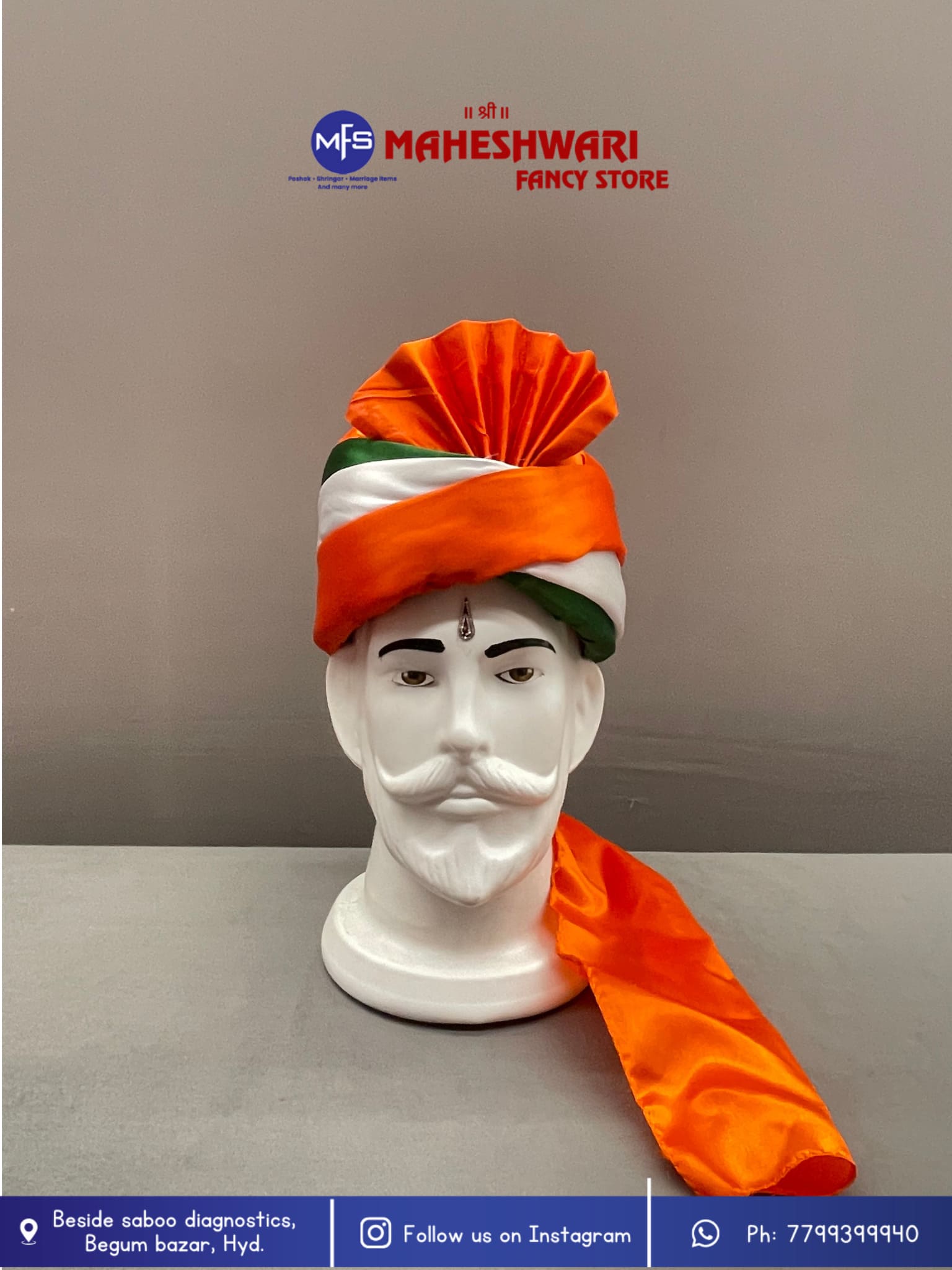 MFS Wedding Essentials - Tiranga Swagat Pagdi